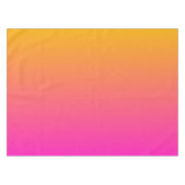 Geel en roze gradiënt ombre tafelkleed (Voorkant (Horizontaal))