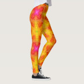 Geel en roze Leggings (Rechts)