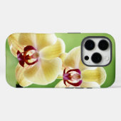 Geel en Roze Orchid Case-Mate iPhone Case (Achterkant (horizontaal))