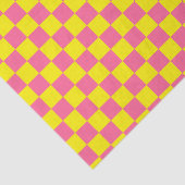 Geel en roze tissuepapier (Detail)