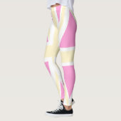 Geel en Roze vlag van het Verenigd Koninkrijk / Un Leggings (Links)