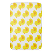 Geel en Sinaasappel Baby Rubber Ducky voor kindere Badmat (Voorkant Verticaal)