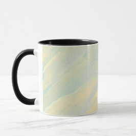 Geel en Teal Plezier Mok