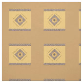 Geel en Tiger Print Design Fabric Stof (Swatch)