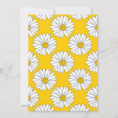 Geel en wit en Patroon 2 Kaart (Achterkant)
