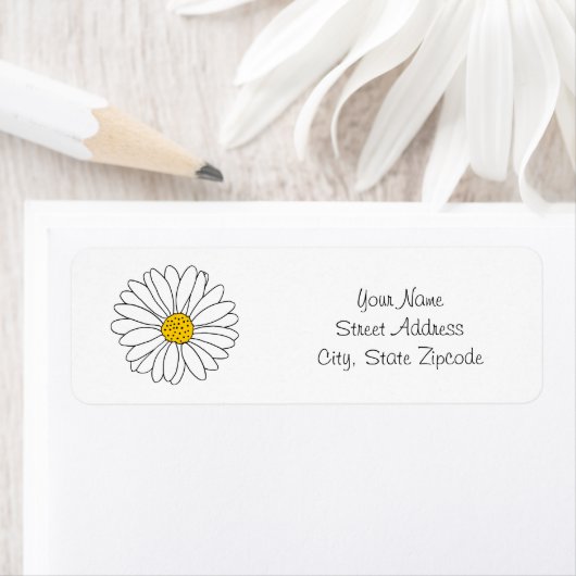 Geel en wit etiket (Insitu)