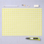 Geel en wit: Geometriana Tissuepapier (Craft)