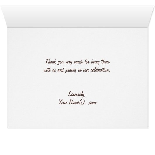 Geel en wit Gingham Canvas Dank u wel (Binnen Horizontaal (Onder))