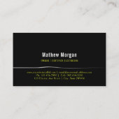 geel en wit lampglas logo ontwerp visitekaartje (Achterkant)