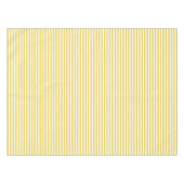 Geel en wit patroon tafelkleed (Voorkant (Horizontaal))