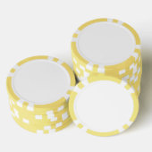 Geel en wit poker chips (Opstapeling)