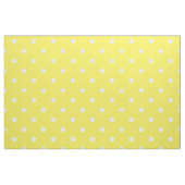 Geel en wit stippenpatroon stof (Fat Quarter)