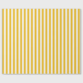 geel en wit stripes omslagpapier cadeaupapier (Vlak)