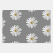 Geel en wit verpakkingspapier inpakpapier vel (Voorkant 3)