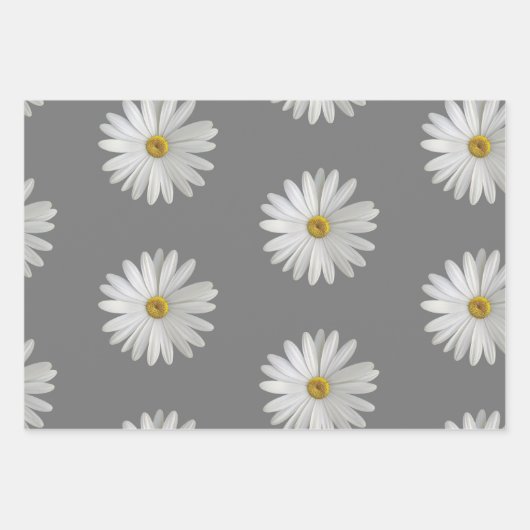 Geel en wit verpakkingspapier inpakpapier vel (Voorkant 3)