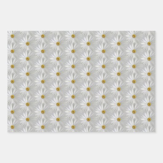 Geel en wit verpakkingspapier inpakpapier vel (Voorkant 2)