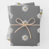 Geel en wit verpakkingspapier inpakpapier vel (In situ)