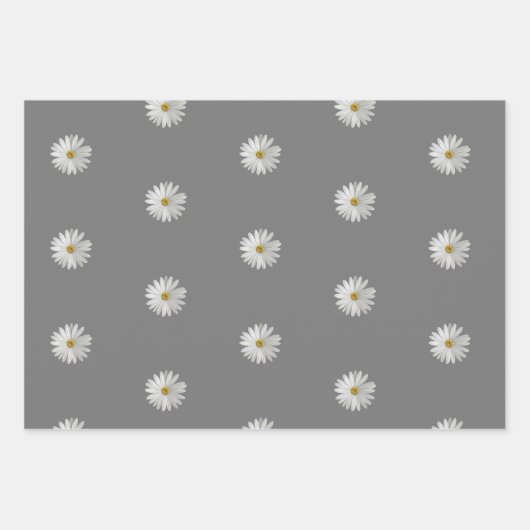 Geel en wit verpakkingspapier inpakpapier vel (Voorkant)