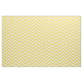 Geel en wit Zigzag Stripes Chevron Pattern Stof (Fat Quarter)