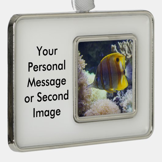 geel en wit zout verzilverd omlijst ornament (Rechts)