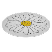 Geel en Witte Daisy Snijplank (Hoek)