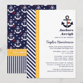 Geel en zeemeerminnend schoeisel kaart (Voorkant / Achterkant)