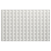 Geel en zilver Geometric ZigZag Stof (Yard (91,4 cm))