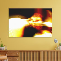 Geel en zwart abstracte energie