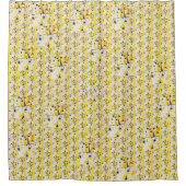 Geel en zwart artistiek gordijn (Voorkant)