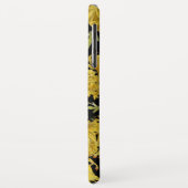 Geel en zwart Azalea fractale kunst Case-Mate iPhone Case (Achterkant/links)