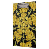 Geel en zwart Azalea fractale kunst Klembord (Links)