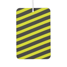 Geel en zwart bijenachtig strepenpatroon luchtverfrisser