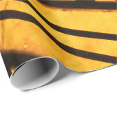 Geel en zwart cadeaupapier (Rol Hoek)