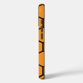 geel en zwart Case-Mate iPhone case (Achterkant / Links)