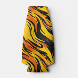 Geel en zwart flesjeskoeler