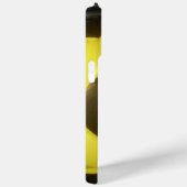 Geel en zwart Football. Case-Mate iPhone Case (Achterkant / Rechts)