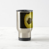 Geel en zwart Football. Reisbeker (Center)