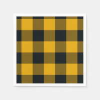 Geel en zwart Gecontroleerd vierkant buffel