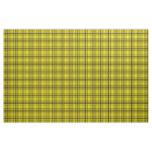 Geel en zwart Graphic Window Plaid Check Stof (Yard (91,4 cm))