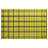 Geel en zwart Graphic Window Plaid Check Stof (Fat Quarter)