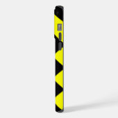 Geel en Zwart iPhone Hoesje (Linkerkant)