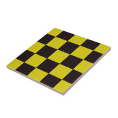 Geel en zwart kastje tegeltje (Zijkant)