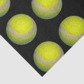 geel en zwart kogelpatroon, tissuepapier (Detail)