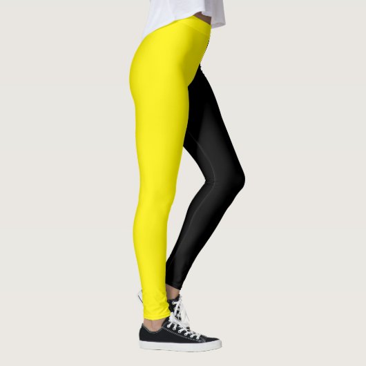 Geel en zwart leggings (Rechts)