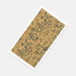 geel en zwart marmer servet