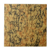 geel en zwart marmer tegeltje (Voorkant)