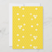 Geel en zwart middel voor bijenvlees Vrijgezellenf Kaart (Achterkant)