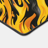 Geel en zwart Patroon Bureaumat (Hoek)