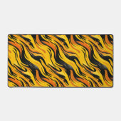 Geel en zwart Patroon Bureaumat (Voorkant)