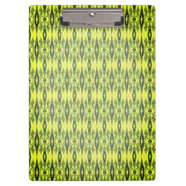 Geel en zwart patroon klembord